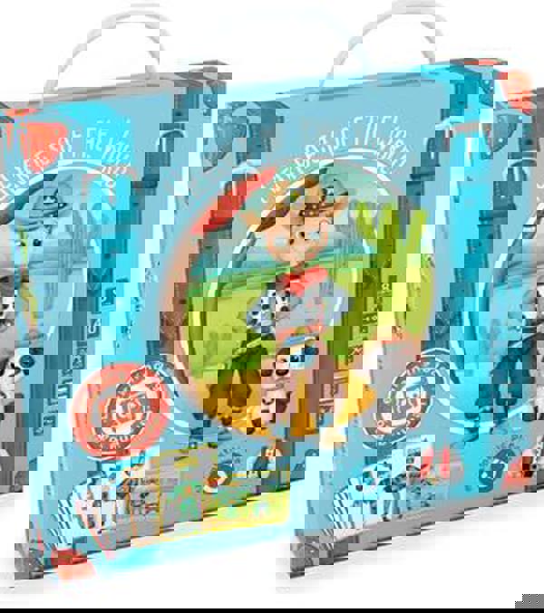 Eurekakids Βαλιτσάκι Μαγνητικό Παζλ Αγαπημένοι Ήρωες (68217004) 